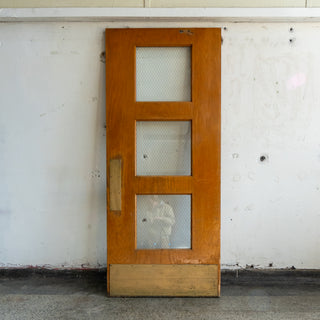 Vintage MCM School Door