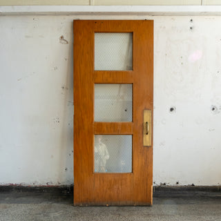 Vintage MCM School Door