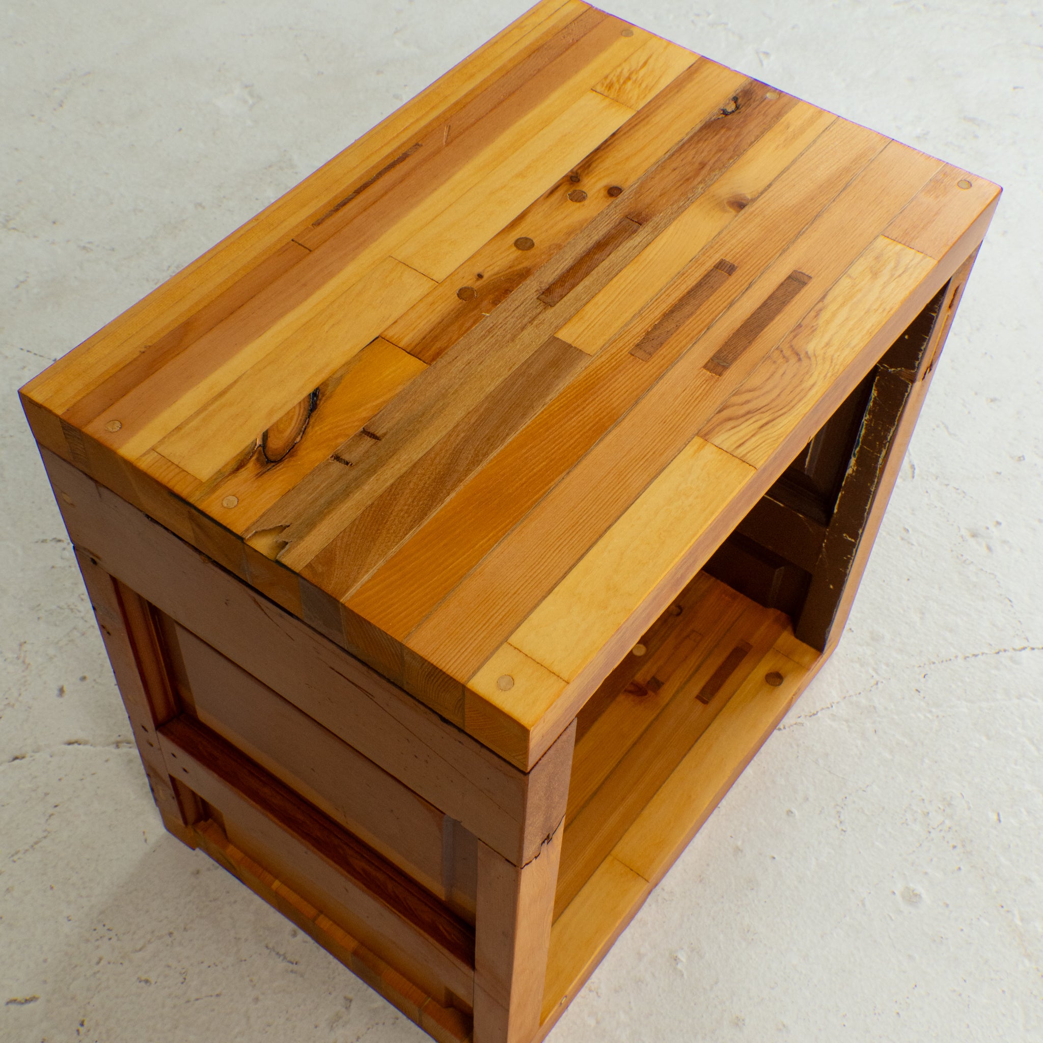 Crate Wood End Table No. 3