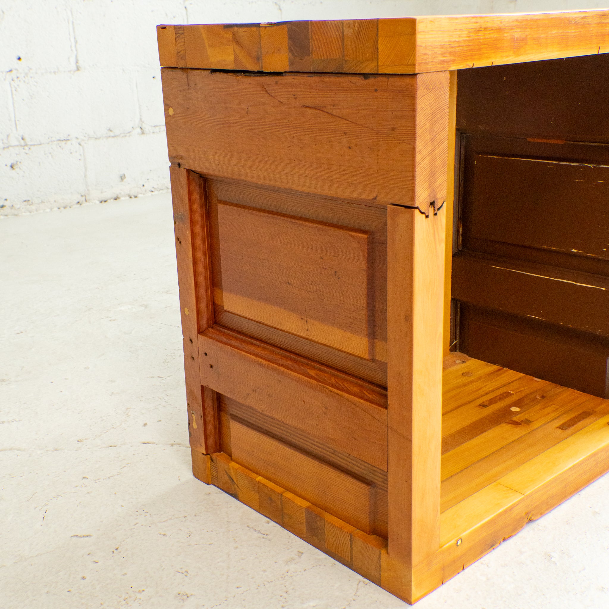 Crate Wood End Table No. 3