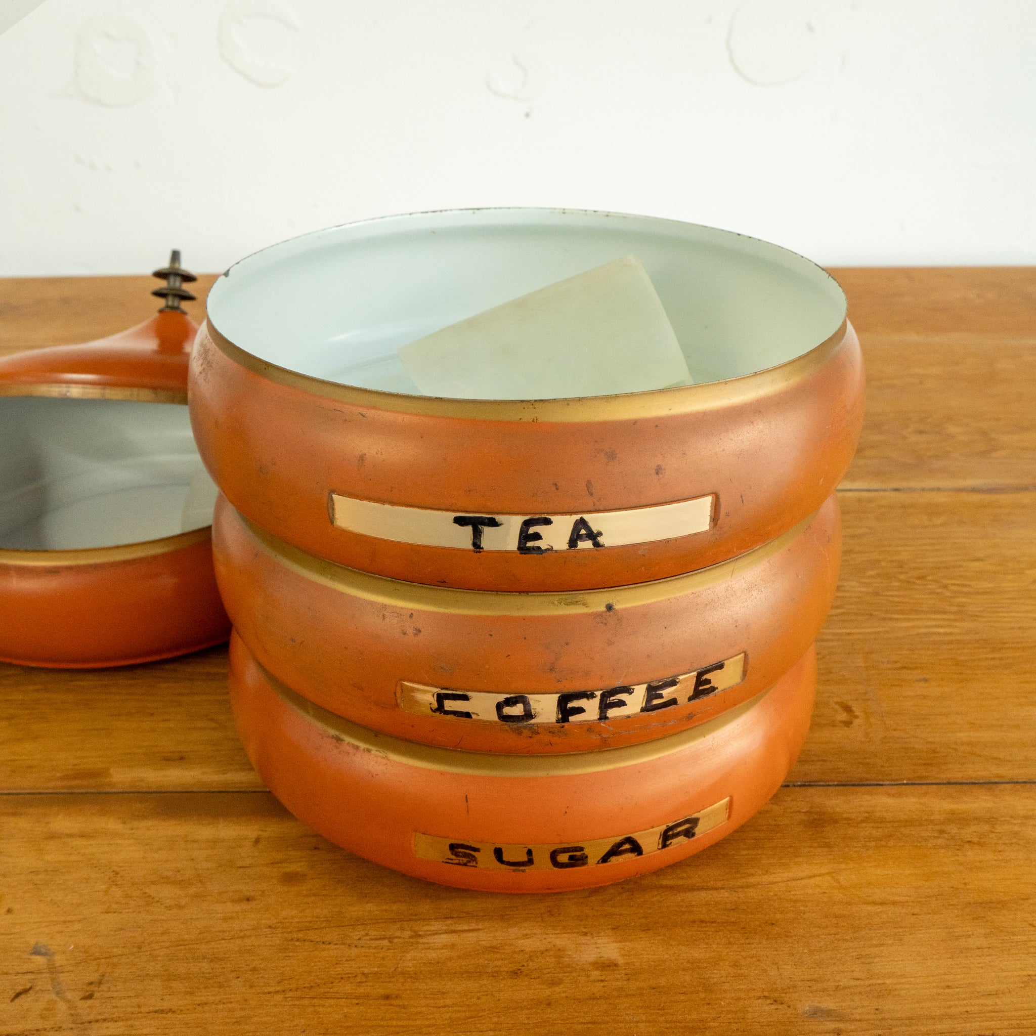 Vintage Stackable Container Set