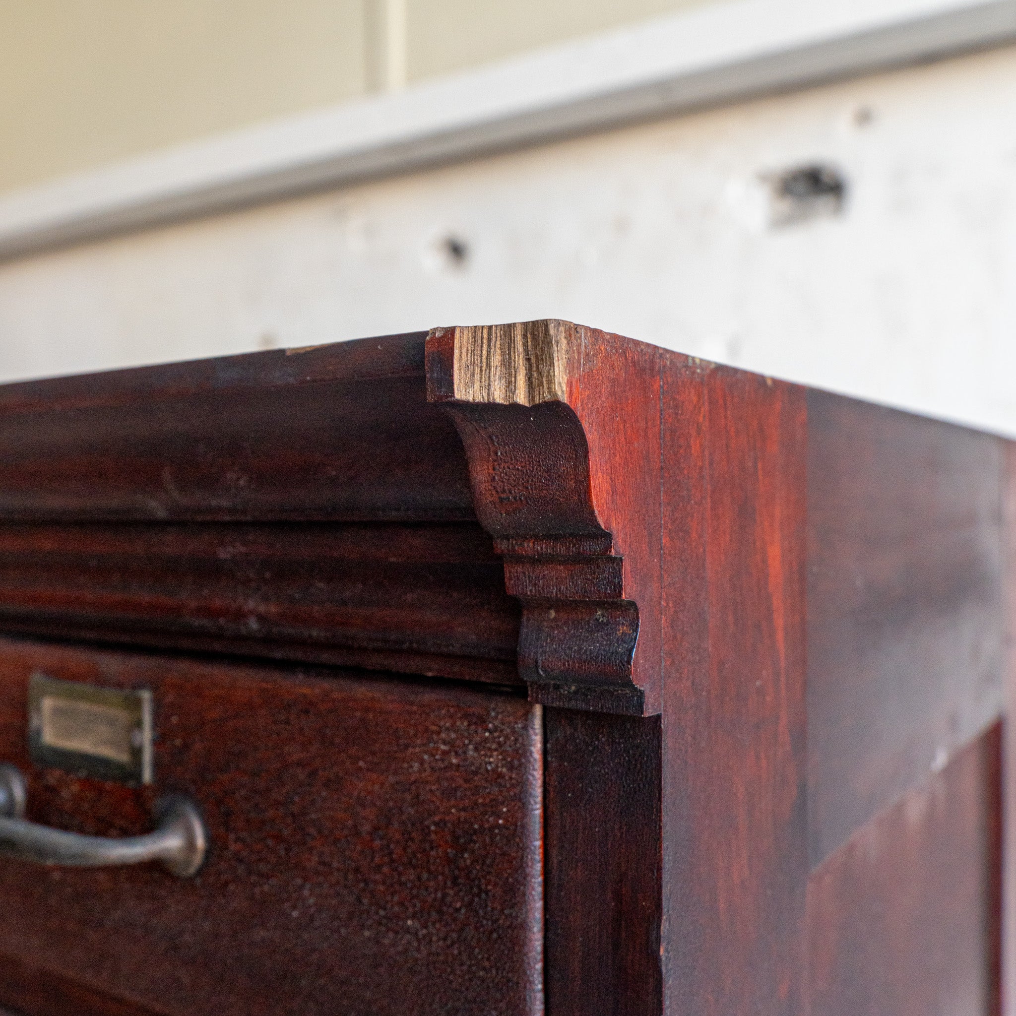 Antique Multi-Drawer Cabinet