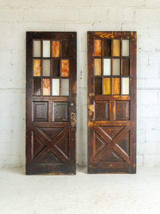 Tavern Stained Glass Doors