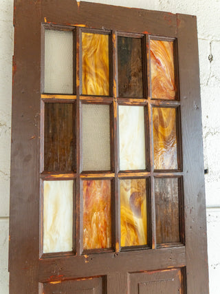Tavern Stained Glass Door