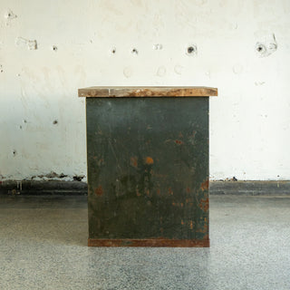 Industrial Tool Cabinet End Table