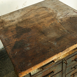 Industrial Tool Cabinet End Table