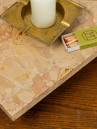 Triangle Marble Tray -Rose