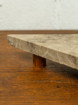 Triangle Marble Trays -Noir