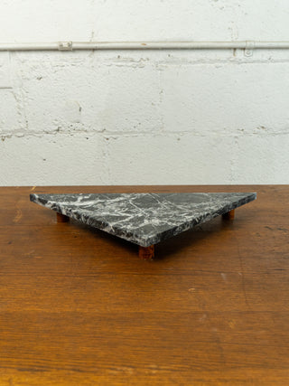 Triangle Marble Trays -Noir