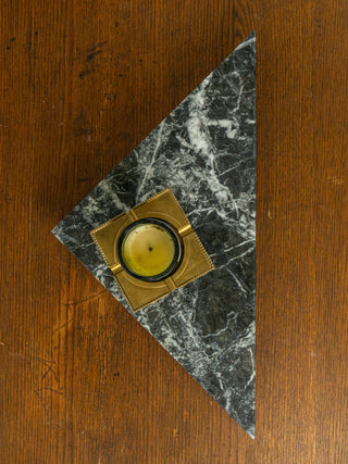 Triangle Marble Trays -Noir