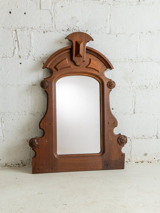 Victorian Walnut Mirror