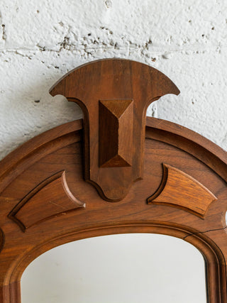 Victorian Walnut Mirror