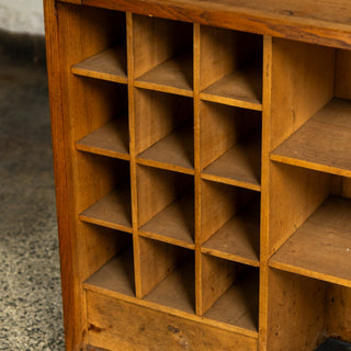 Walnut Organizer Cabinet