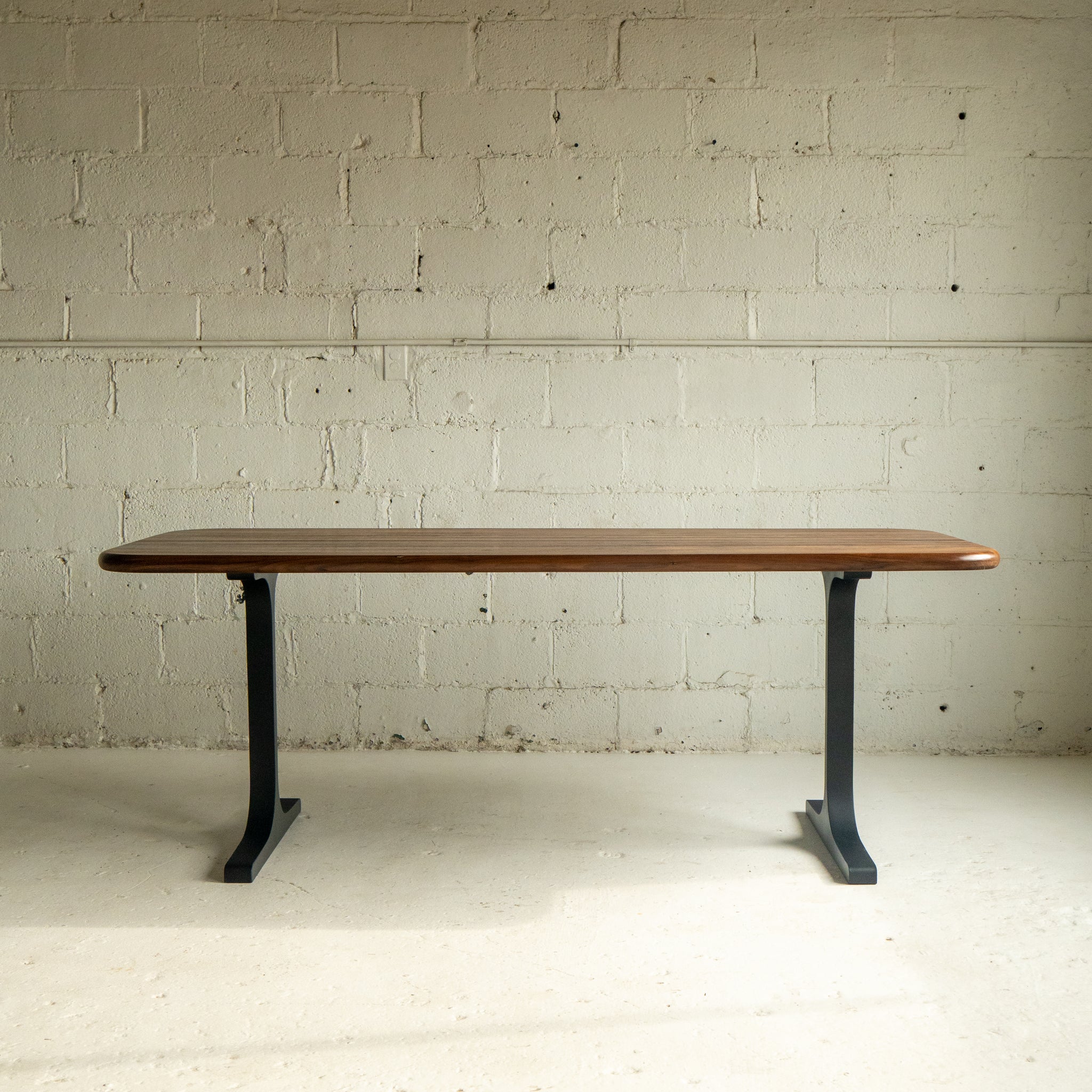 Retro Inspired Walnut Dining Table