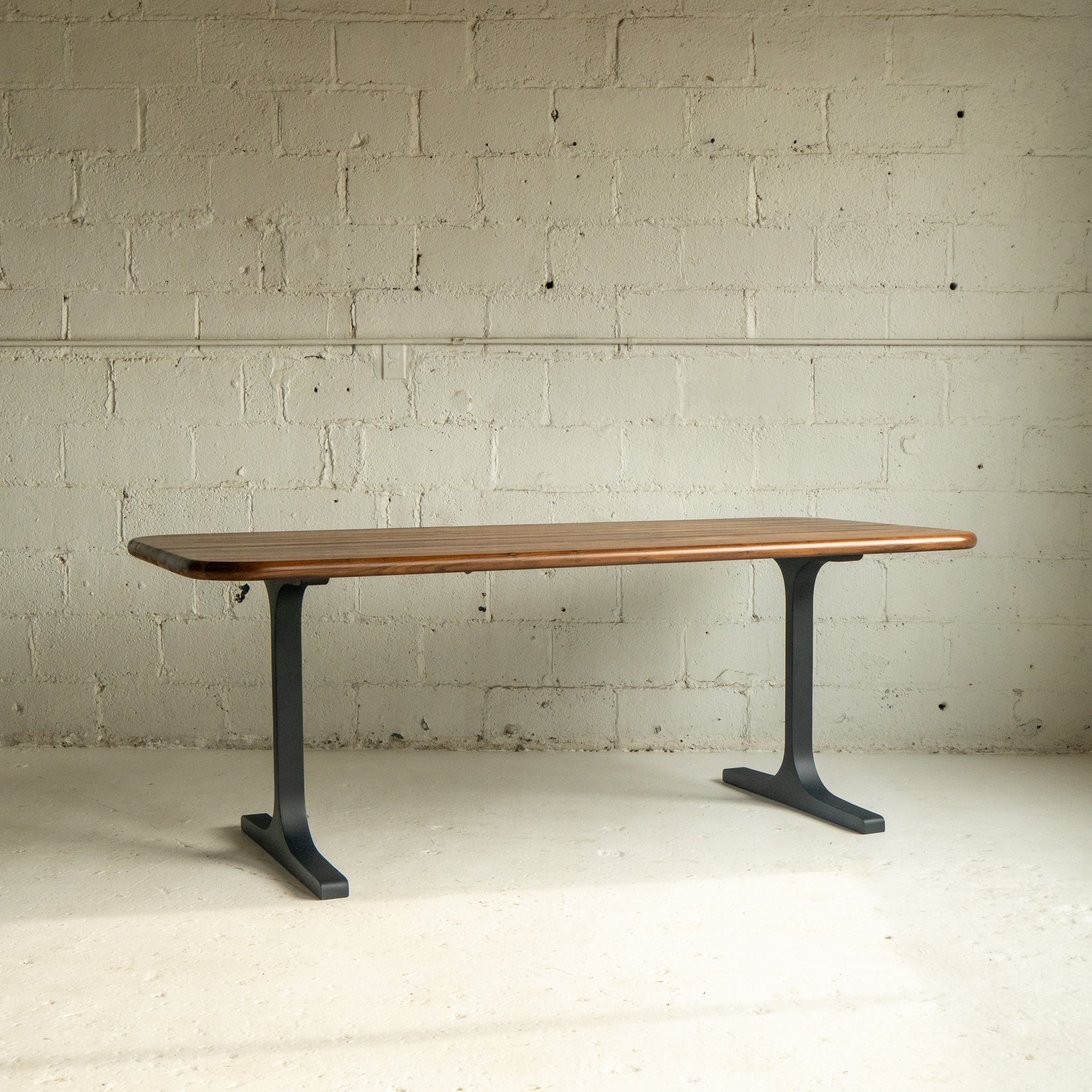 Retro Inspired Walnut Dining Table