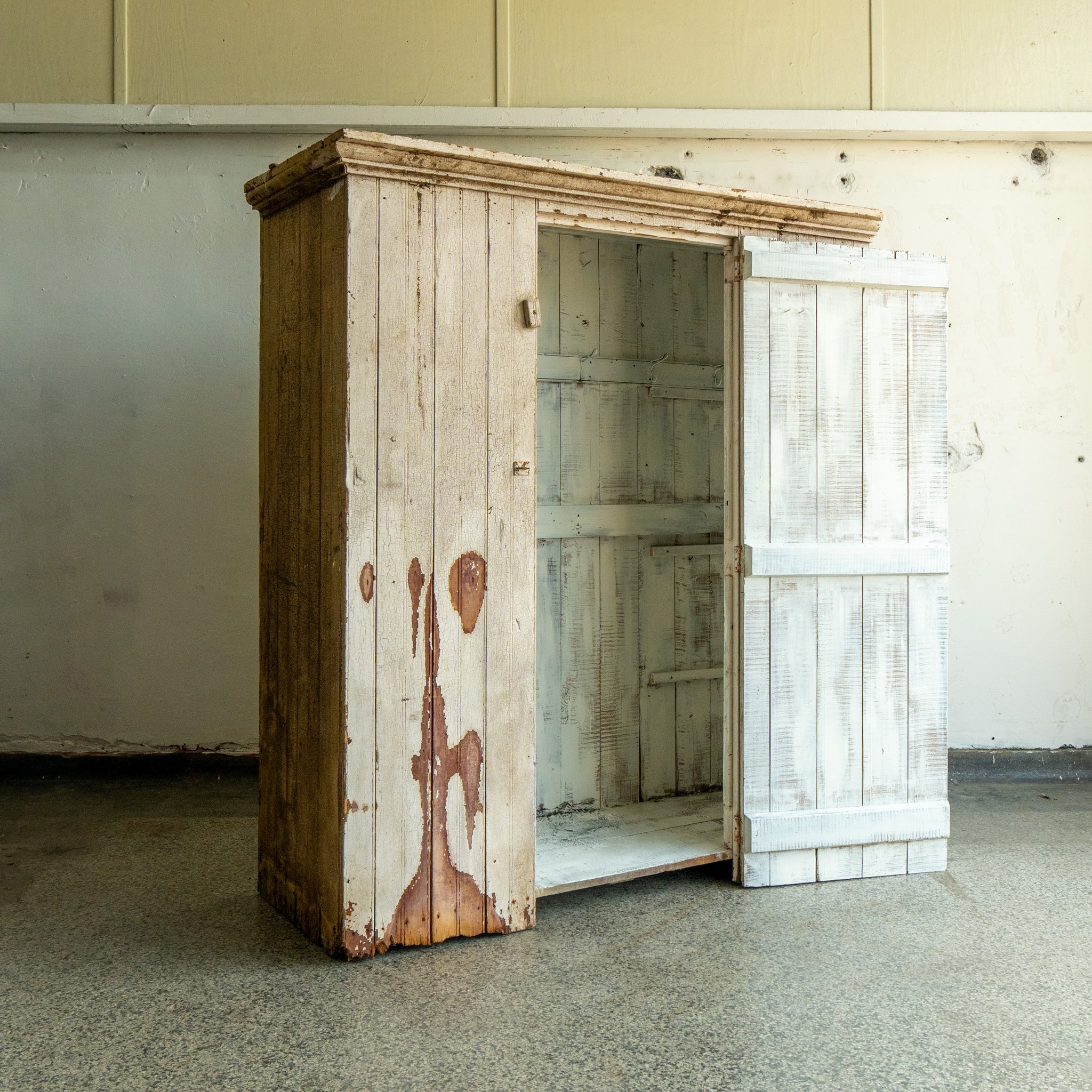 Farmhouse Beadboard Cabinet
