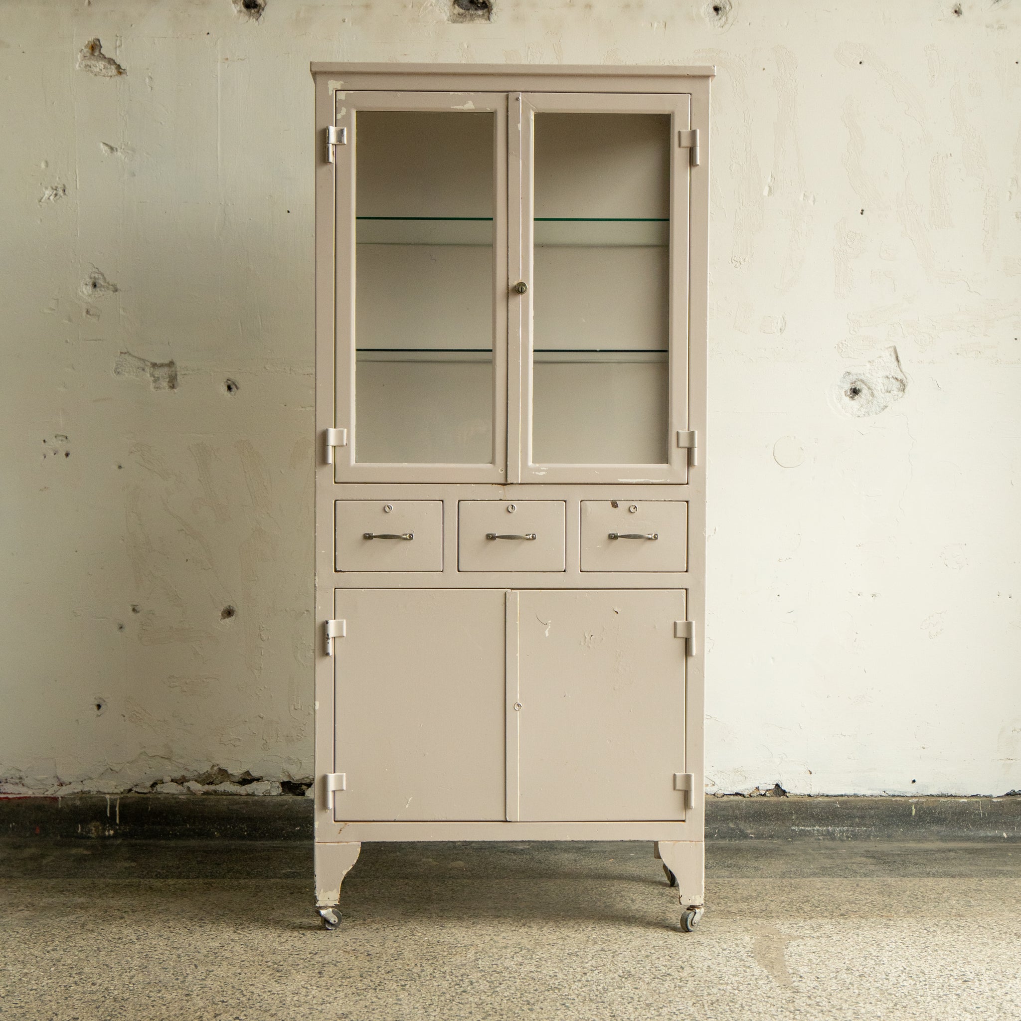 Antique Medical Cabinet