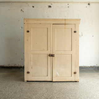 White Double Door Cabinet