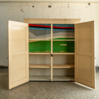 White Double Door Cabinet