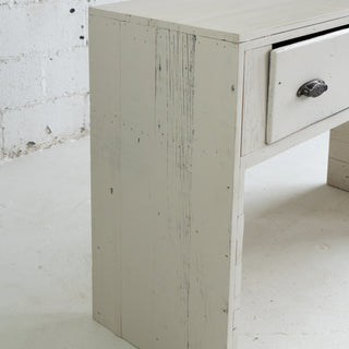 White Entry Table - #1 - Woodward Throwbacks