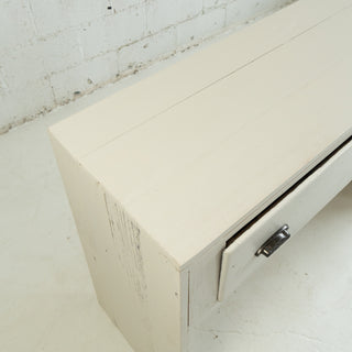 White Entry Table - #1 - Woodward Throwbacks