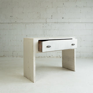 White Entry Table - #2 - Woodward Throwbacks