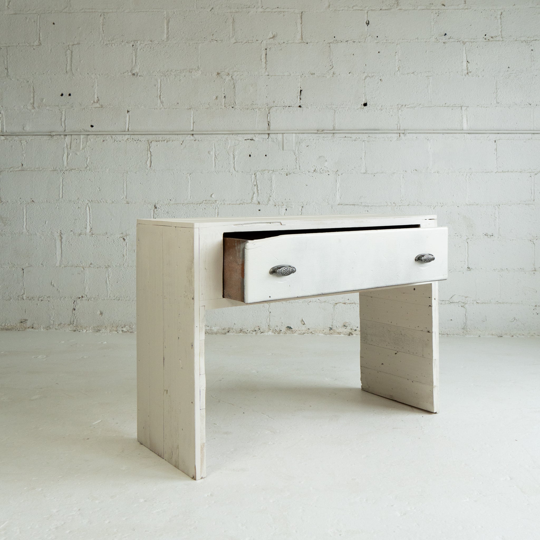White Entry Table - #2 – Woodward Throwbacks