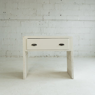 White Entry Table - #3 - Woodward Throwbacks