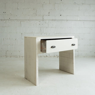 White Entry Table - #3 - Woodward Throwbacks