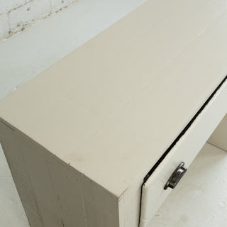 White Entry Table - #3 - Woodward Throwbacks