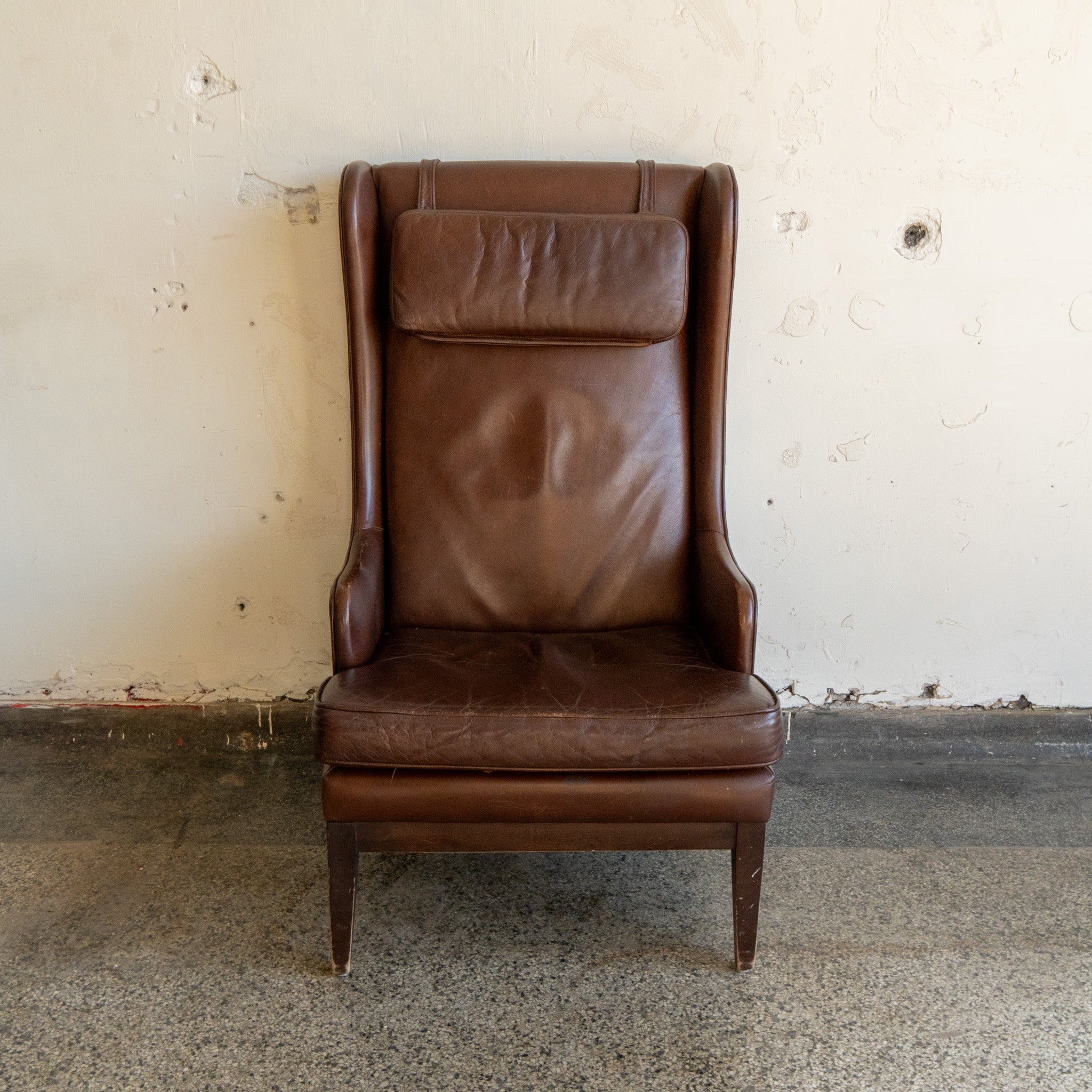 Mid-Century Wing Back Chair