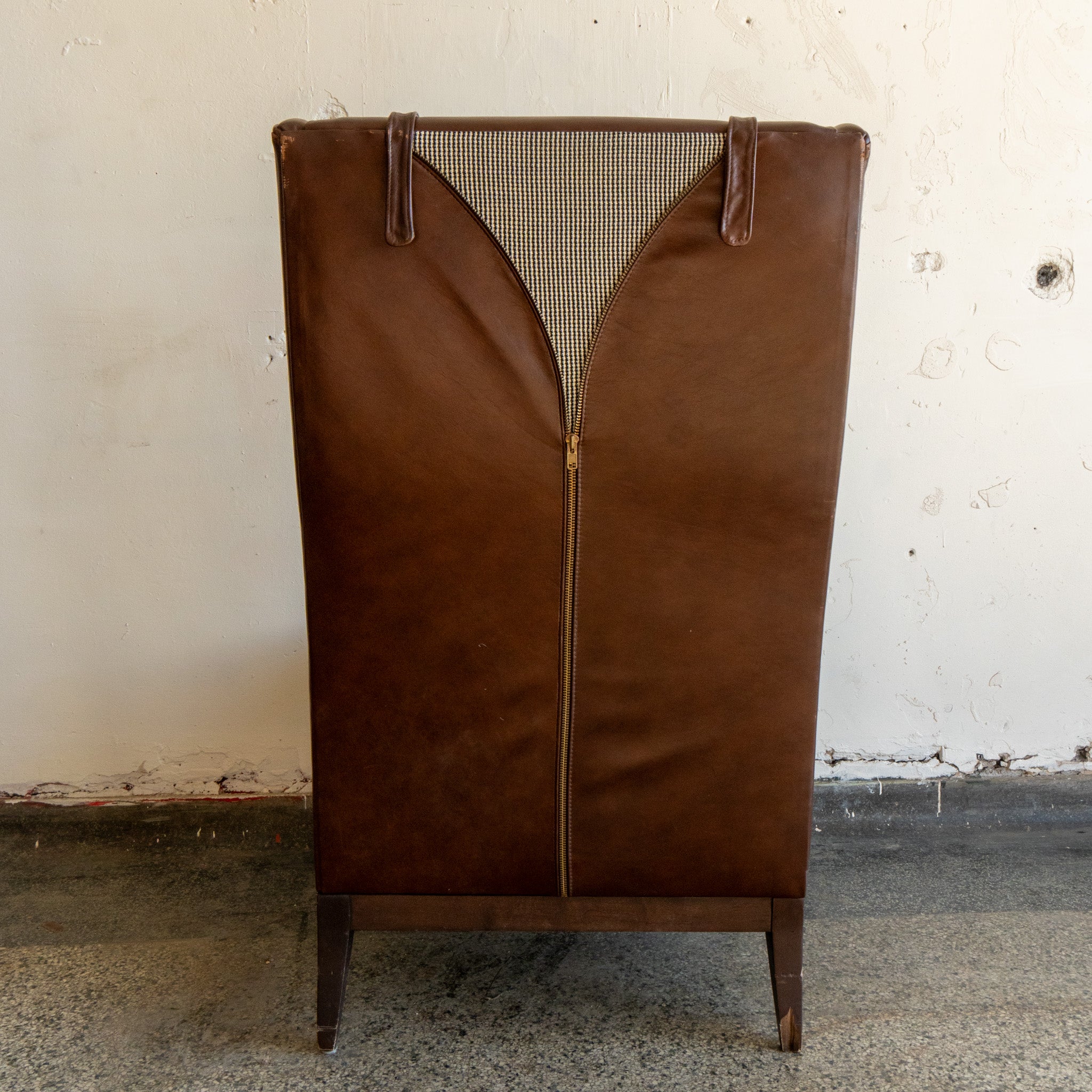 Mid-Century Wing Back Chair