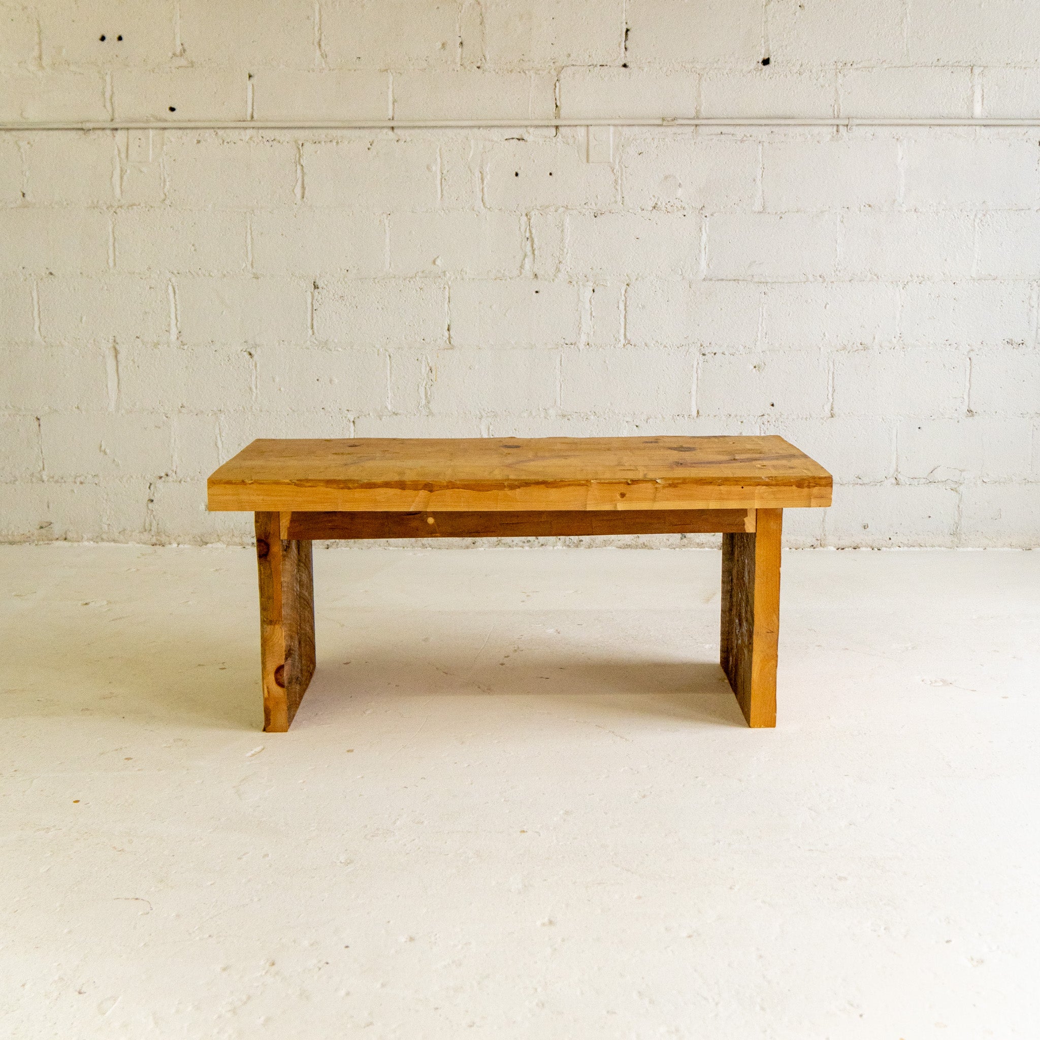 Hand Hewn Beam Coffee Table No. 1