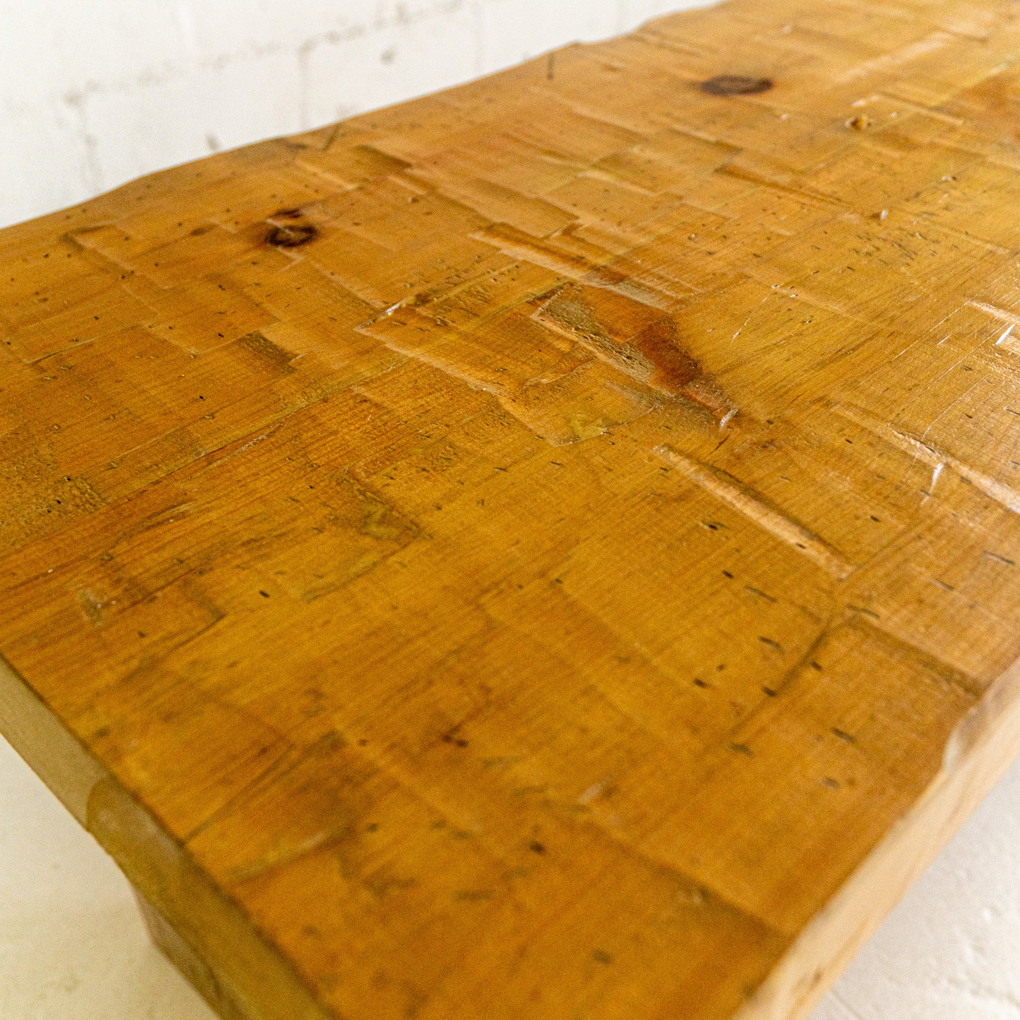 Hand Hewn Beam Coffee Table No. 1