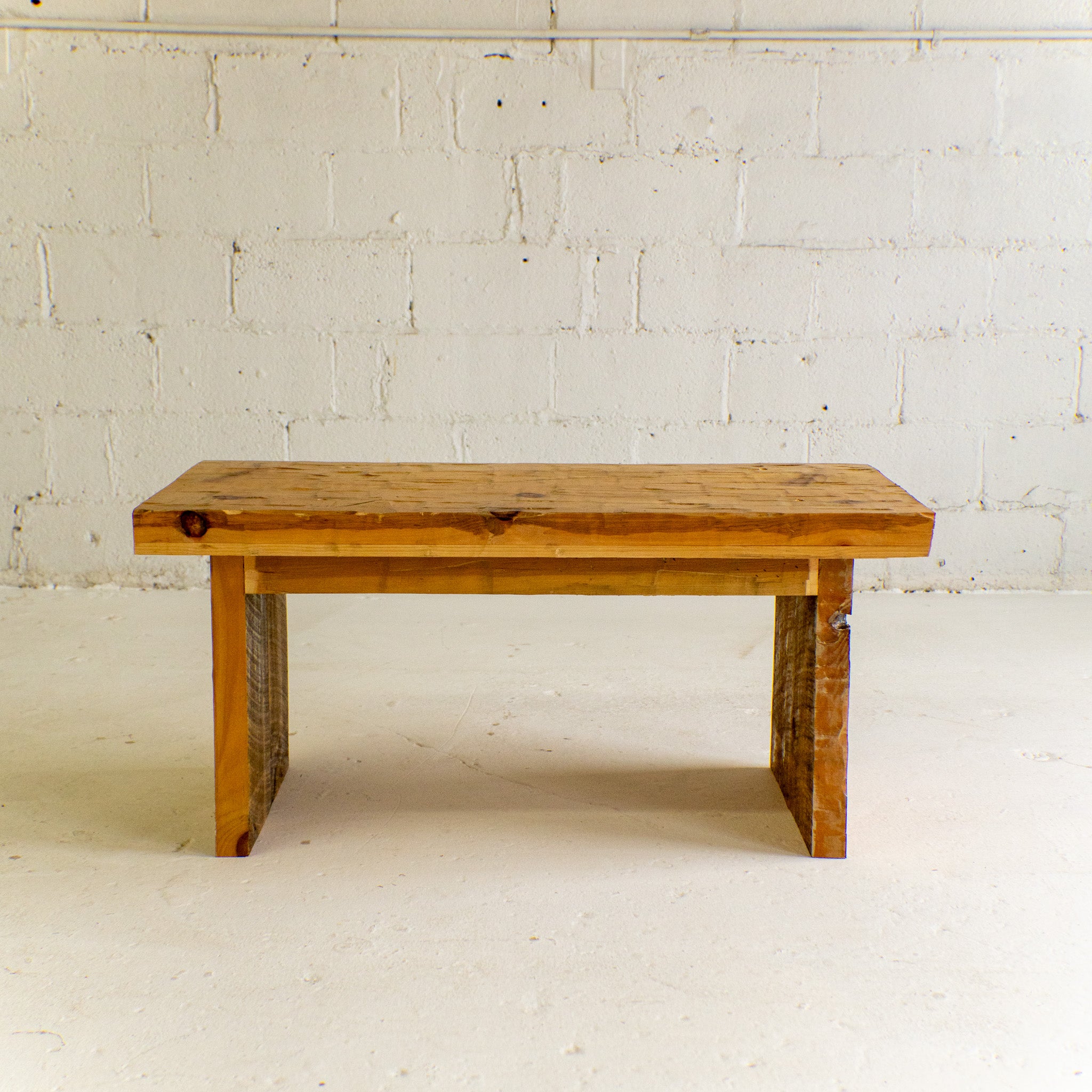 Hand Hewn Beam Coffee Table No. 2