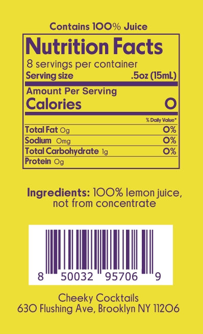 Cheeky Lemon Juice