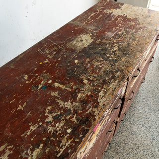 Red Bank of Drawers