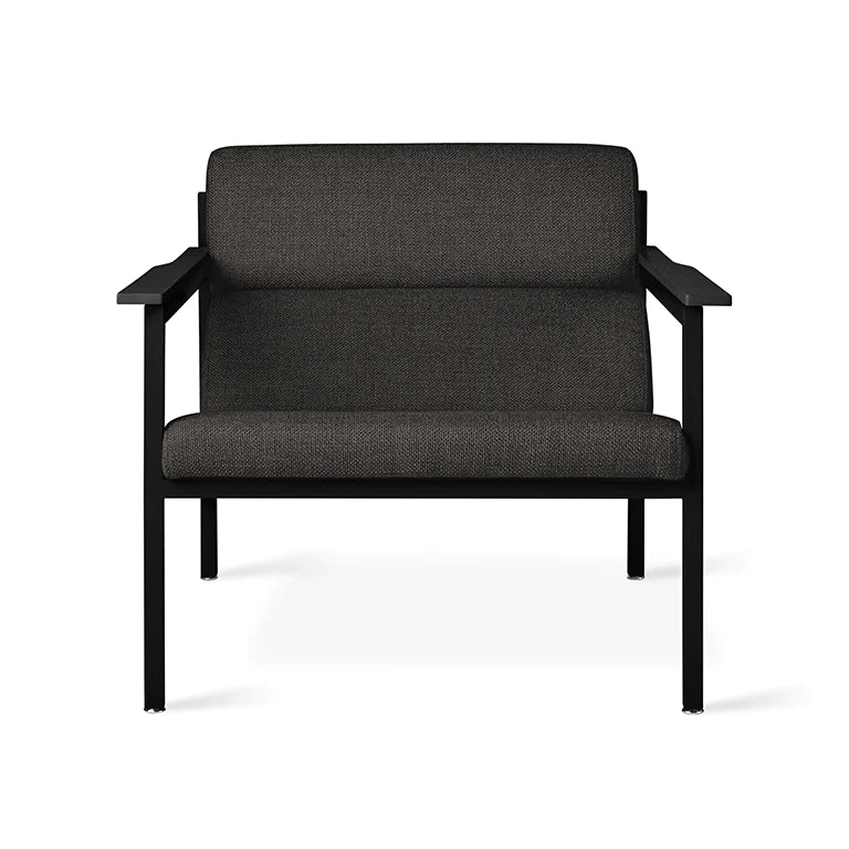 halifax chair andorra espresso black front view