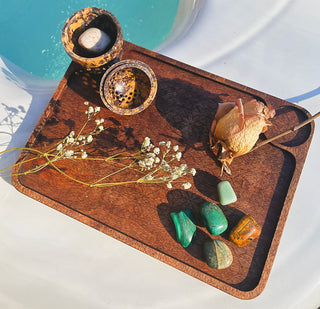 Flora Smudge Tray - Woodward Throwbacks