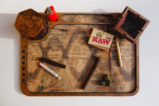Wave Smudge Tray - Woodward Throwbacks