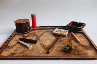 Wave Smudge Tray - Woodward Throwbacks