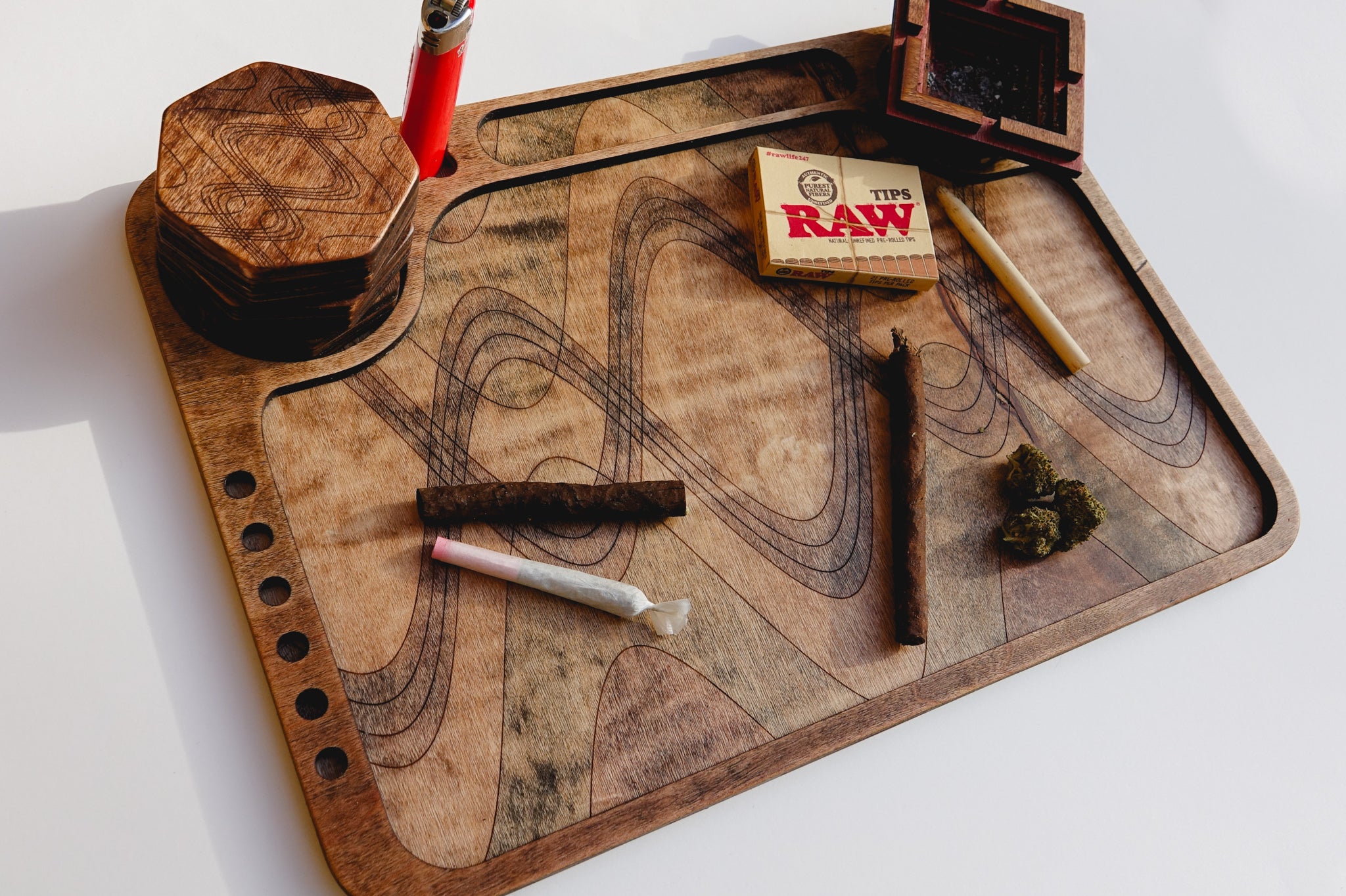 Wave Smudge Tray