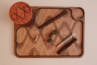 Wave Smudge Tray - Woodward Throwbacks