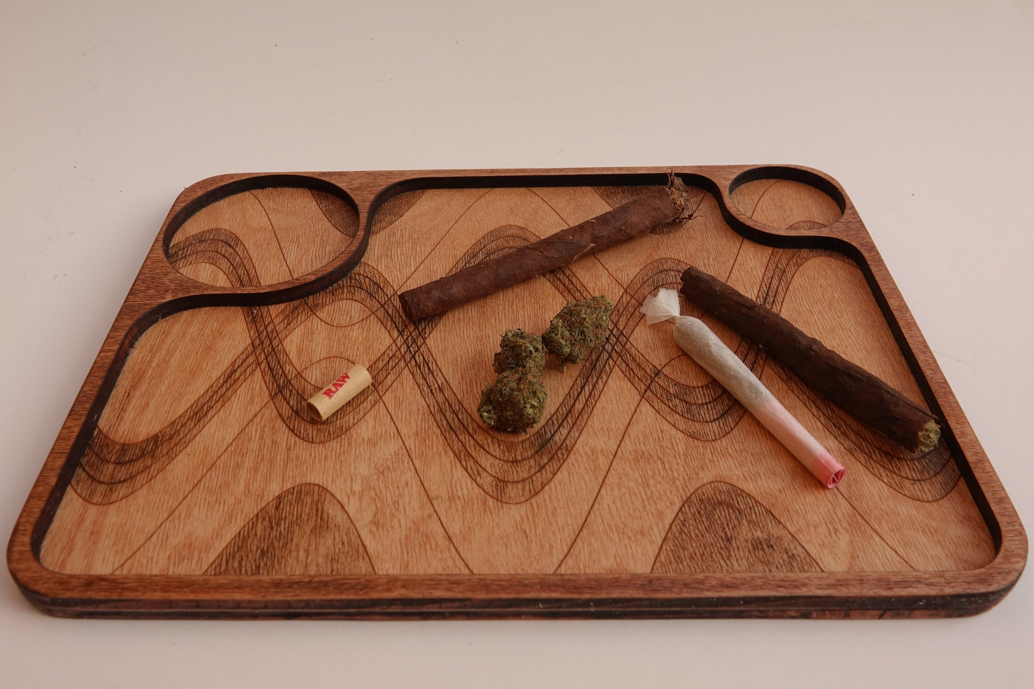 Wave Smudge Tray