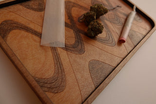Wave Smudge Tray - Woodward Throwbacks