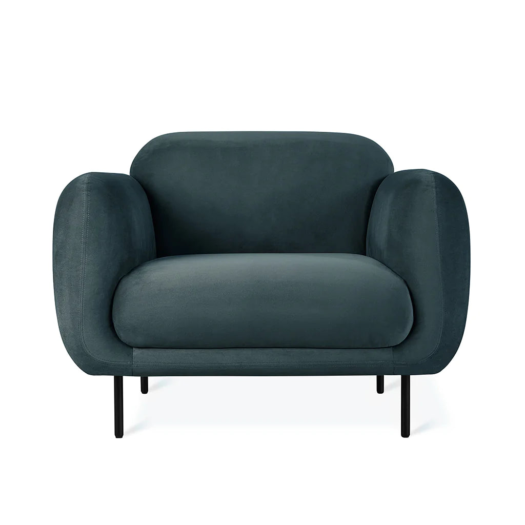 nord accent chair cassella slate front view
