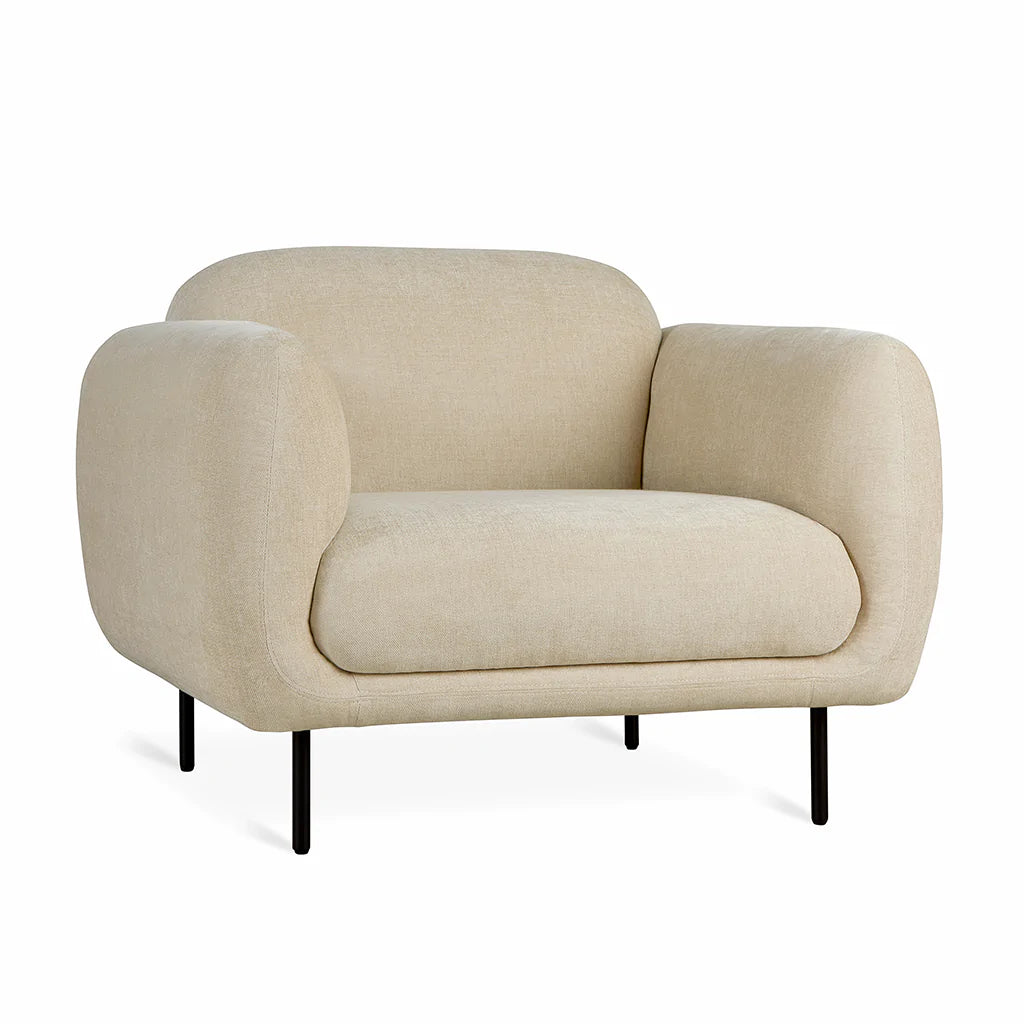 nord accent chair Rousseau barley full view