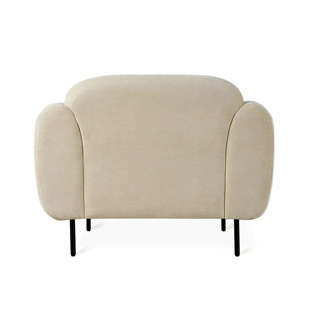 nord accent chair Rousseau barley back view