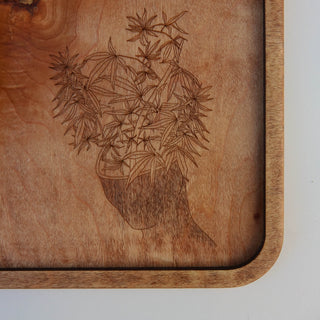 Plant Mom Smudge Tray - Woodward Throwbacks