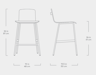 lecture counter stool details and measurements